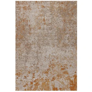 Novatrend Tapis de salon moderne orange 120x170 cm pas cher