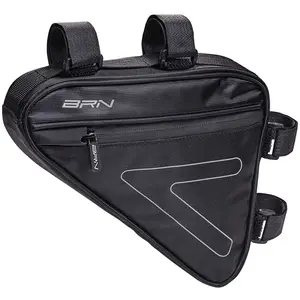 Brn Sacoche De Cadre Triangle 2 Zip Wp 1.7l One Size pas cher
