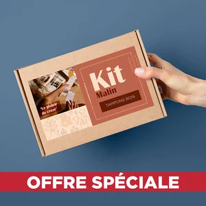 Rougier & Plé Kit Malin Tampons en bois pas cher