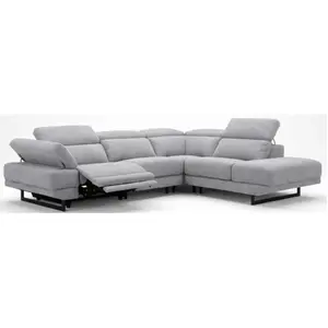 CONCEPT1 Abardo angle droite gris 299x240cm 1 relax élect ABARDO-ANGD-... pas cher