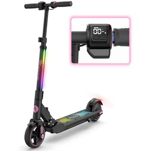 EVERCROSS EV06C Trottinette Electrique pliable Enfants 6-12 Ans Écran ... pas cher