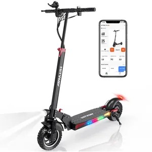 HITWAY Trottinette électrique Pliable 10" - 800W - Batterie 13AH avec ...Vendu parcdiscount