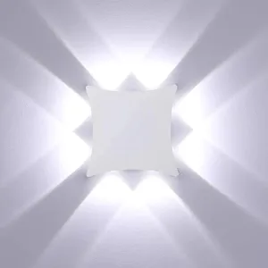Stoex Applique Murale Led - Blanc Froid pas cher