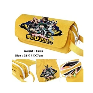 Comparateur de prix : Trousse à crayon My Hero Academia Jaune 21x11x7cm