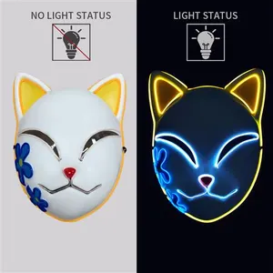 Masque LED Demon Slayer Makomo 20CM
