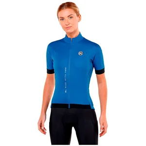 Bicycle Line Normandia-e Short Sleeve Jersey Bleu S Femme pas cher