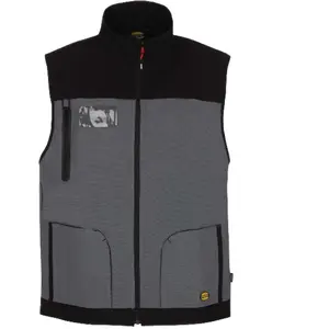 Comparateur de prix : Gilet de travail stretch gris foncé/noir tl Diadora spa - 702.170017