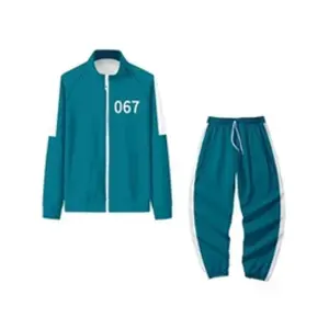 Ensemble costume de Cosplay Séries Télévisées Squid Game 067 Vert L