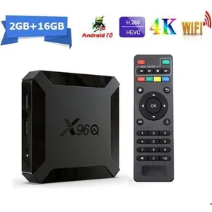 HONO Android TV box X96Q - Allwinner H313 - 2Go RAM 16Go ROM - 4K Ultr...Vendu parcdiscount
