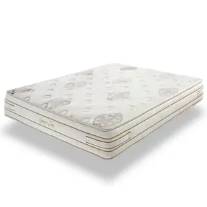 BEZEN Matelas hybride avec nano-ressorts ensachés de 30 cm