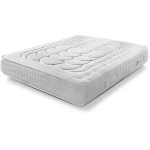 BEZEN Matelas à ressorts ensachés  avec de la mousse à 27 cm140X200 pas cher