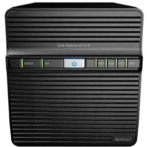 Synology DS410, DiskStation NAS pour 4 disques durs, sans HD, NAS, Noi... pas cher