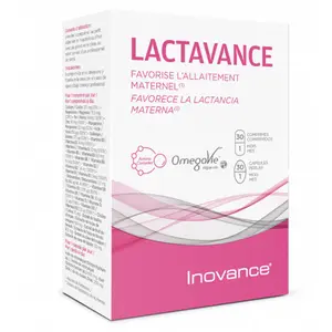 Inovance Lactavance 30 comprimés + 30 capsules pas cher