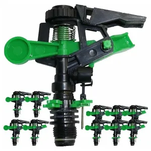 10 x Arroseur à pulsation, arroseur de pelouse réglable, 6 à 12 mètres...Vendu paramazon