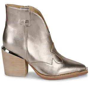 Comparateur de prix : Alma en Pena. Bottines à talon pour femme, bronze, 37 EU