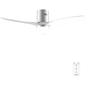 Cecotec Ventilateur De Plafond Avec Lumière Et Télécommande 52" Energy... pas cher