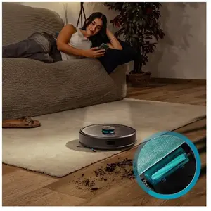 Comparateur de prix : Robot Aspirateur et Laveur de Sols Cecotec avec Base de Vidage Automat...