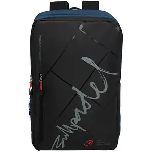 Bullpadel Mochila Ionic Negro/Azul Marino BPM26008 pas cher