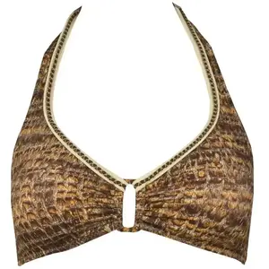 Haut de maillot de bain femme Red Point Carry Marron 46B 1002131.B81 pas cher