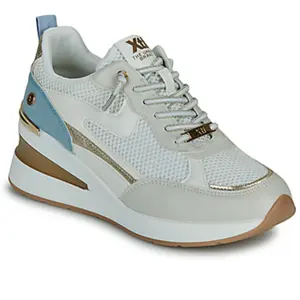 Xti pour femme. 14510103-BLANCO Baskets 145101 blanc (37), 3 à 5 cm, Lacets, Casuel