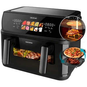 CECOTEC Friteuse à Air 10L 4 Resistances Air Fryer Cecofry&amp Grill D... pas cher