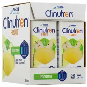Clinutren Fruit Pomme 4x200MlVendu pardocmorris