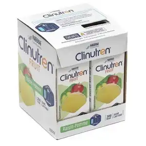 Clinutren Fruit Raisin Pomme 4x200MlVendu pardocmorris