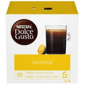 Comparateur de prix : Capsules de café NESCAFÉ® Dolce Gusto® Grande, 16 pièces.