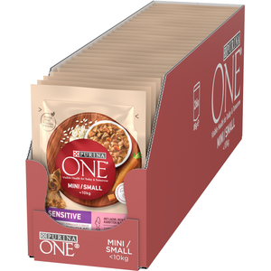 Purina Alimentation humide One Saumon Riz 85 g TU pas cher