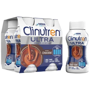 CLINUTREN Ultra concentré en protéines saveur café sans lactose 4x200ml pas cher