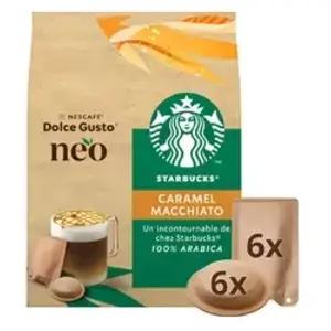 Comparateur de prix : NESTLE Capsules café Neo par Dolce Gusto Starbucks Nescafé Caramel Macchiato