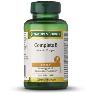 Nature's Bounty B-COMPLEX 100 gélules enrobées pas cher