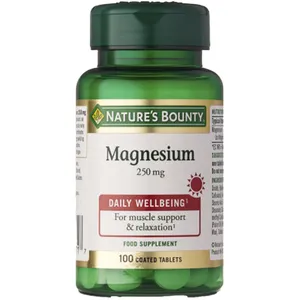 Nature's Bounty Magnésium 250 mg 100 comprimés pas cher