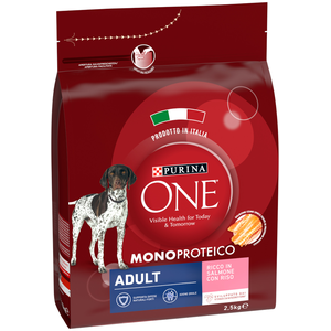 Purina One Monoprotéique Adulte Croquettes Chiens avec Poulet 2,5 kg pas cher