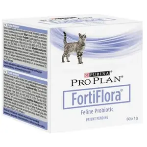 Comparateur de prix : Purina pro plan chat feline fortiflora probiotique 30 sachets de 1g