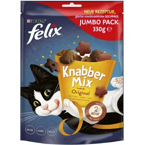 330g Felix Party Mix Friandises Original - Friandises pour chat pas cher