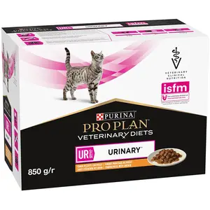Comparateur de prix : Pro Plan Veterinary Diets UR St/Ox Urinary Pâtée en bouchées pour chat