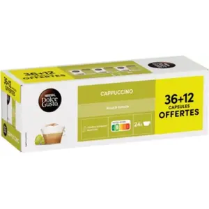 Dosette NESTLE DOLCE GUSTO CAPPUCCINO x36+12 pas cher