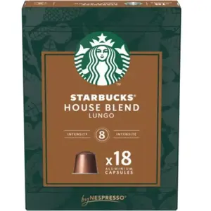 Dosette NESTLE STARBUCKS BY NESPRESSO HOUSE BLEND x18 pas cher
