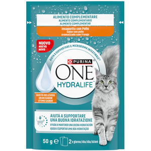 12x50g PURINA ONE Hydralife liquide pour chats au goût de poulet Nourr... pas cher