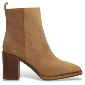 Alpe pour femme. 522111 Bottines en cuir Camden marron (41), 5 à 8 cm, Fermeture éclair, Casuel