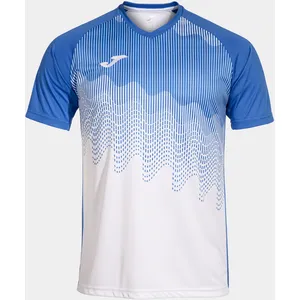 Comparateur de prix : Maillot col en V Joma Tiger VI Blanc S 103679.207