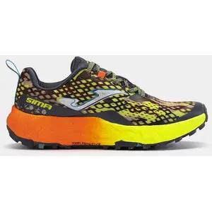 Chaussures Joma Sima noir pur orange jaune - 42 pas cher