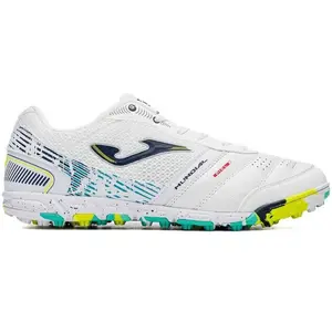 Joma Mundial 24 MUNS TF, Baskets de football Turf blanches pour hommes 46 blanc pas cher