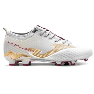 Joma Propulsion Cup 24 PCUS FG, Chaussures de football blanches pour hommes 40,5 blanc pas cher