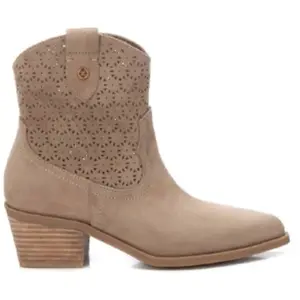 Comparateur de prix : XTI Bottines avec fermeture éclair pour femme, couleur marron, taille 38, Taupe, 36 EU