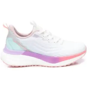 Comparateur de prix : XTI Baskets à lacets pour femme, couleur blanche, pointure 37, blanc, 38 EU