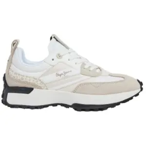Comparateur de prix : Chaussures Pepe Jeans Lucky Print blanc beige femme - 39