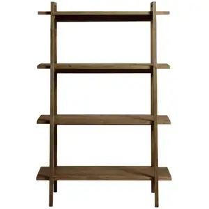 Hannun Bibliothèque en bois d’épicéa couleur marron pas cher