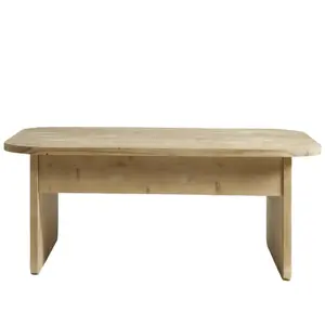 Hannun Table basse élévatrice en bois de sapin couleur naturel pas cher